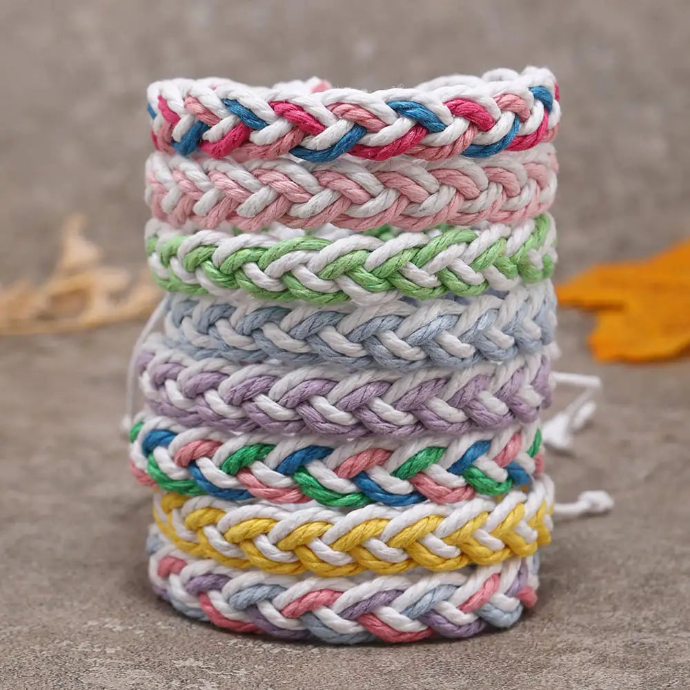 Artisan Cotton String Bracelet