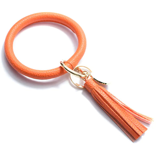 Chic Leather Tassel Bracelet